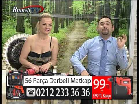 56 Parça Darbeli Matkap