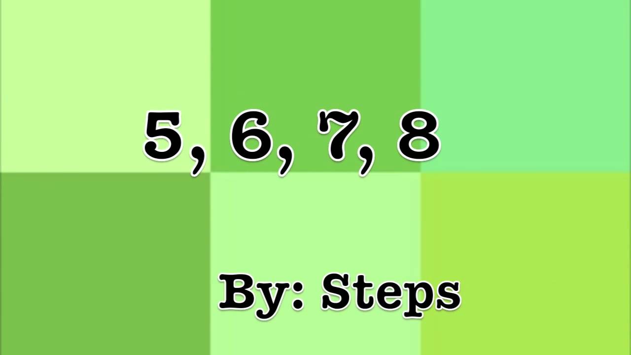 5678 by Steps -  Lyrics [Fun Video] [HD]