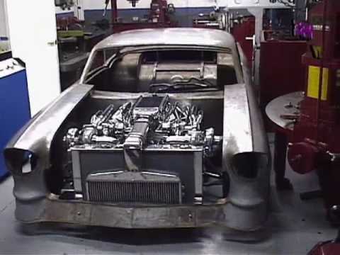 57 Chevrolet Riddler.  1850 HP TT 515 BBC.  Nelson Racing Engines.  Camaro, Corvette,Engines.
