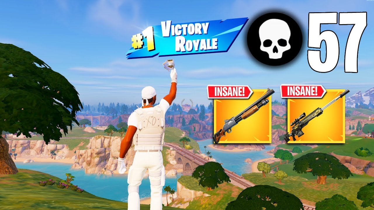 57 Elimination  Solo Vs Squads  Wins Full Gameplay (Fortnite Chapter 5 Season 1)
