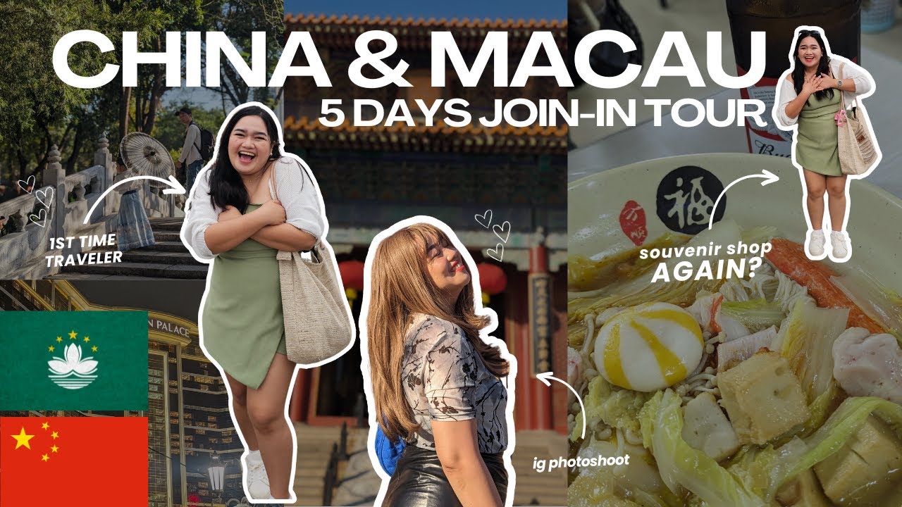 5D4N Macau & Guangdong, China Tour for Just Php 13,990!
