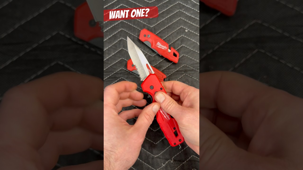 5-in-1 EDC Knife Dual-Screwdriver Nut Driver Bottle Opener by MILWAUKEE