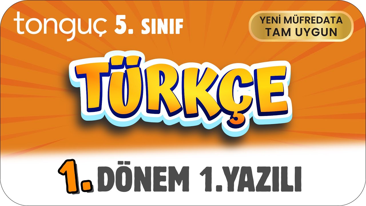 5.Sınıf Türkçe 1.Dönem 1.Yazılıya Hazırlık 📑 #2025