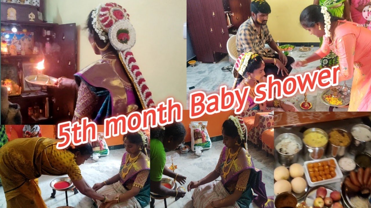5th month Baby shower function//diml in Tamil//ponmagal veedu #5thmonthbabyshower #5thmonth