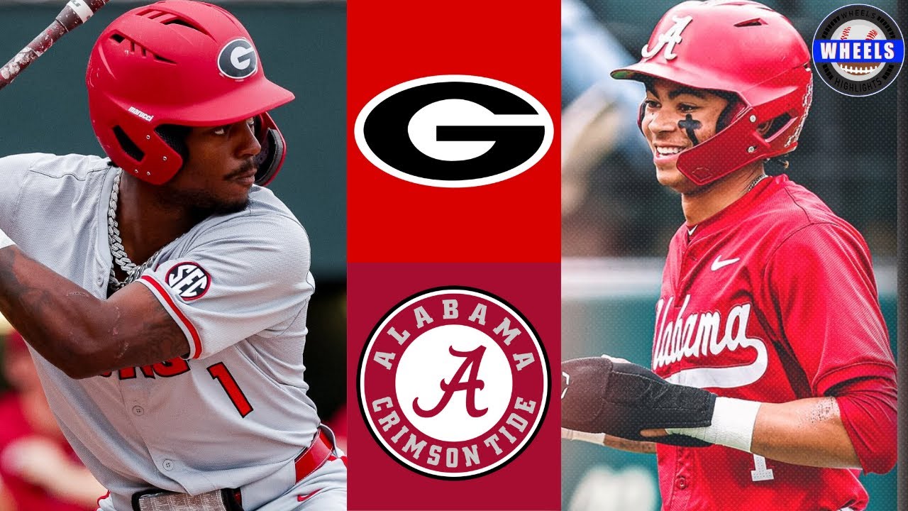 #6 Georgia vs #23 Alabama (G1) | 2025 College Baseball Highlights