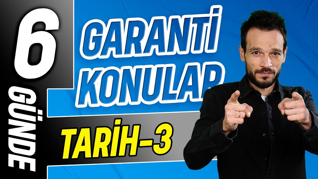 6 Günde TYT-MSÜ Tarih 2025 📕GARANTİ KONULAR KAMPI-3📕 Osmanlı Kültür ve Medeniyeti