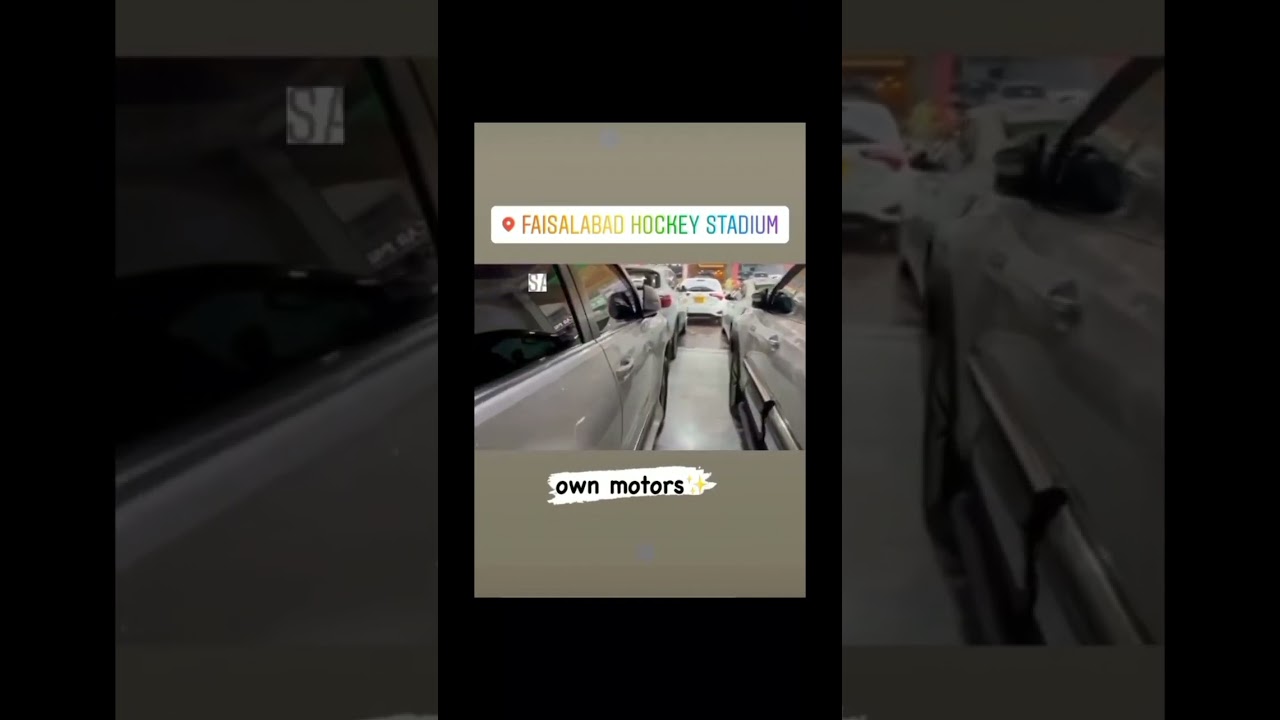 6 Hockey stadium cars showroom Faisalabad