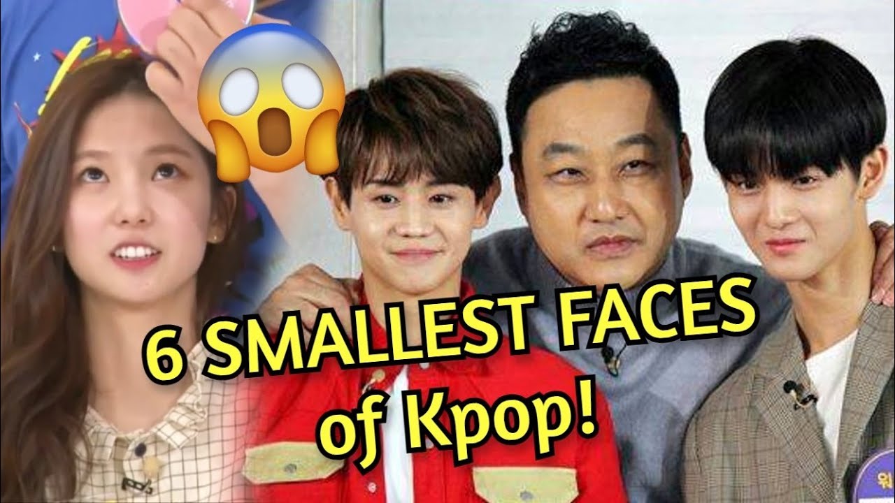 6 Kpop idols possess incredibly Small Face