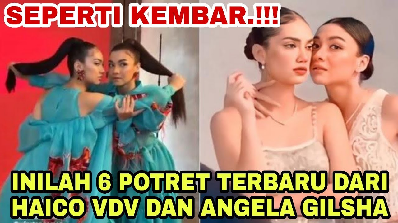 6 POTRET TERBARU HAICO VAN DER VEKEN DAN ANGELA GILSHA  TAMPIL KOMPAK