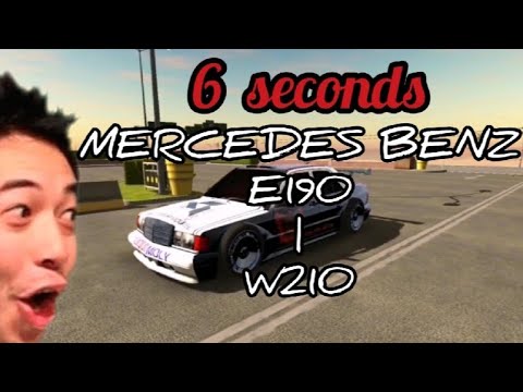 6 SEC MERCEDES 190E CarParkingMultiplayer