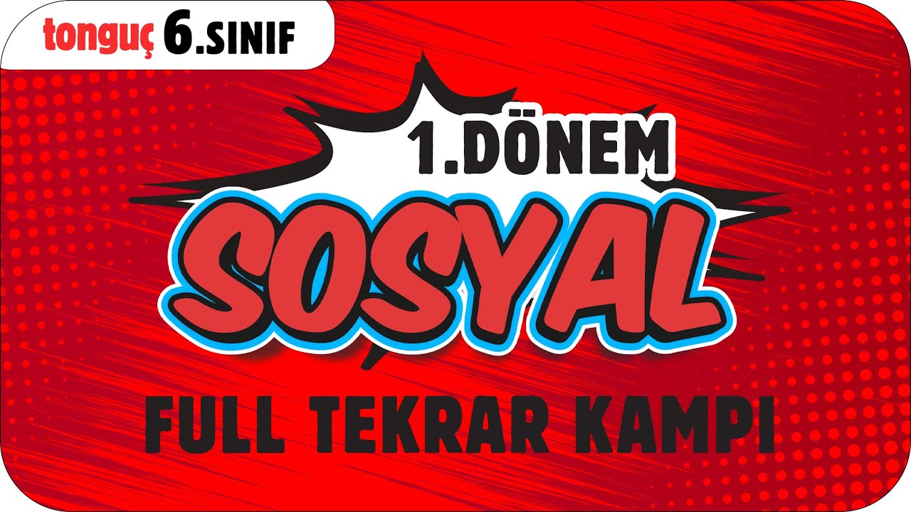 6. Sınıf Sosyal 1. Dönem Full Tekrar ♻ #2025
