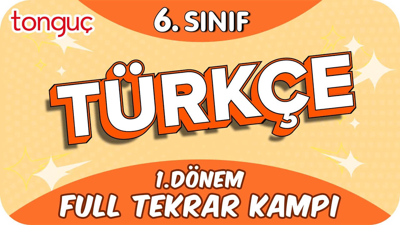 6. Sınıf Türkçe 1. Dönem Full Tekrar ♻ #2024