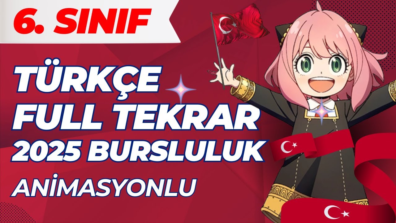 6. Sınıf Türkçe Full Tekrar 2025 Bursluluk