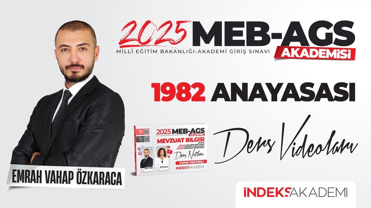 60 - 2025 AGS - 1982 Anayasası - Yargı - I - Emrah Vahap ÖZKARACA