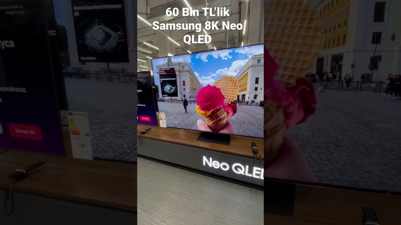 60 Bin TL’lik Samsung Neo QLED TV!