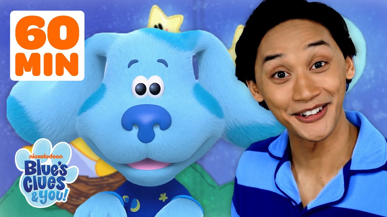 60 MINUTES of Blue's Bedtime Adventures! 🌙 | Sleepovers, Dreams, + More! | Blue's Clues & You!