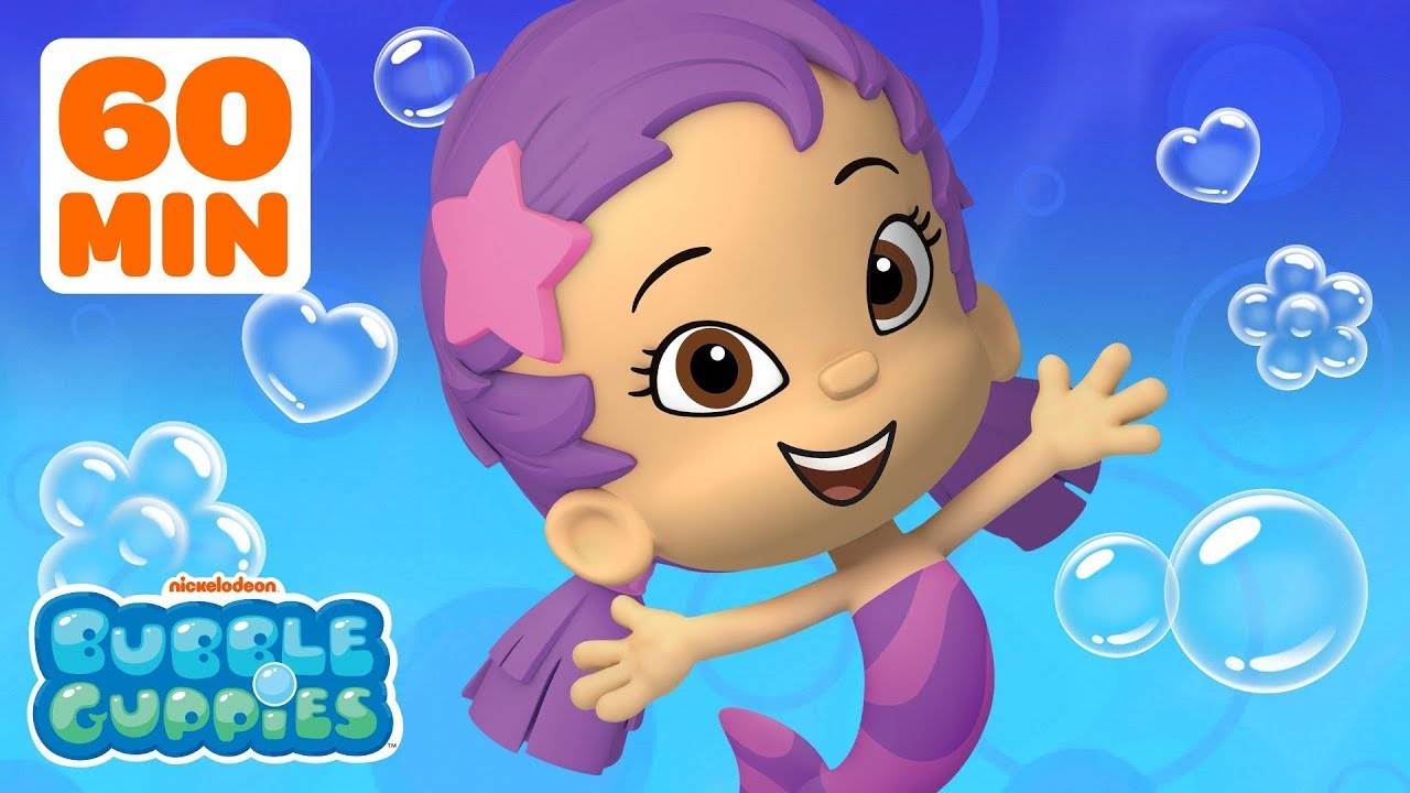60 MINUTES of Oona’s Best Moments! 🦋 | Bubble Guppies | Nick Jr.