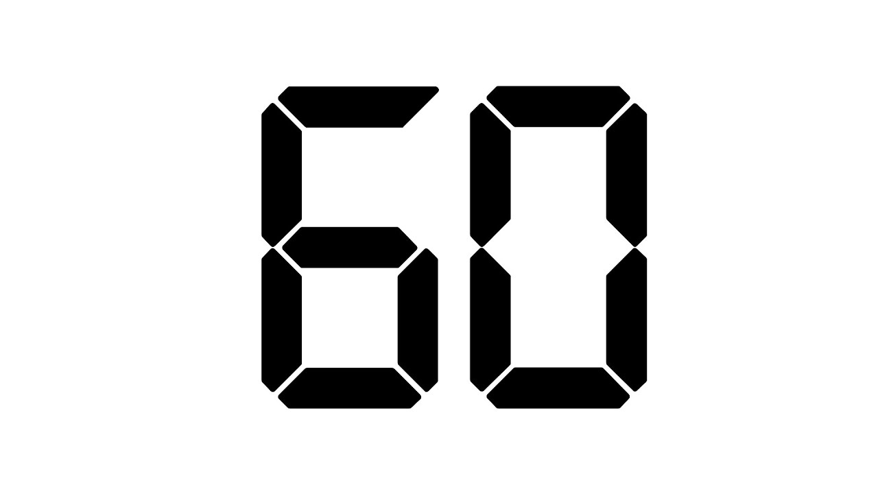 60 Second Countdown Timer without Sound