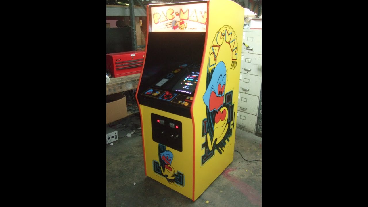 #607 Bally Midway PACMAN--Restored Original Cabinet by TNT Amusements