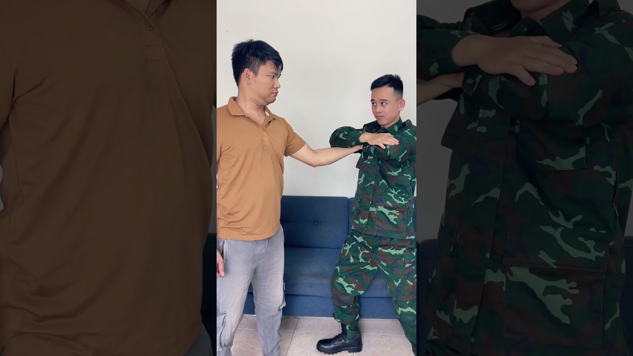 [609] Fighting self- defense technique [THAO SELF DEFENSE] #vothuat #kungfu #martialarts #kravmaga