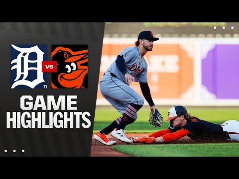 タイガース対オリオールズ戦ハイライト（6/11/25）| MLBハイライト