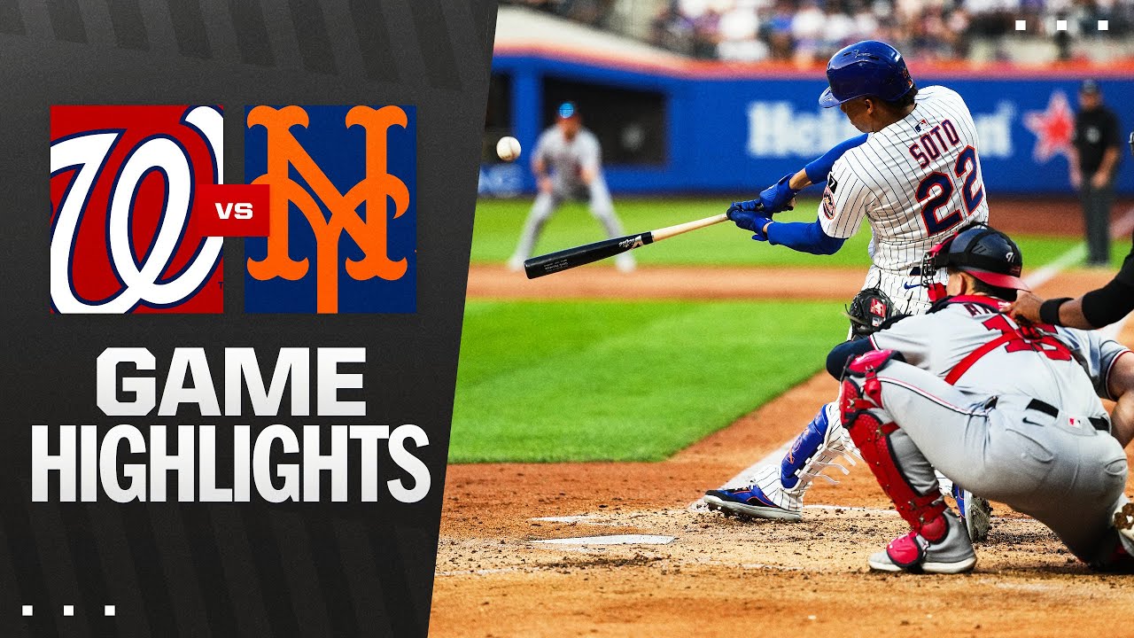 ナショナルズ対メッツ戦ハイライト（6/11/25）| MLBハイライト