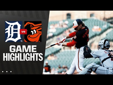 タイガース対オリオールズ戦ハイライト（6/12/25）| MLBハイライト
