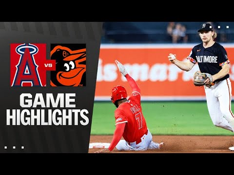 エンゼルス対オリオールズ戦ハイライト（6/13/25）| MLBハイライト