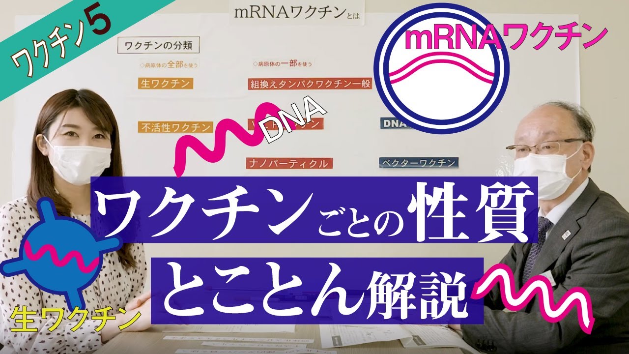 6/14【ワクチンvol.05】知るとなるほど「mRNAワクチン」とは