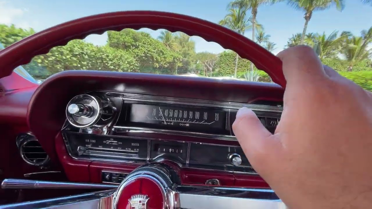 63 Cadillac Sedan Deville Driving