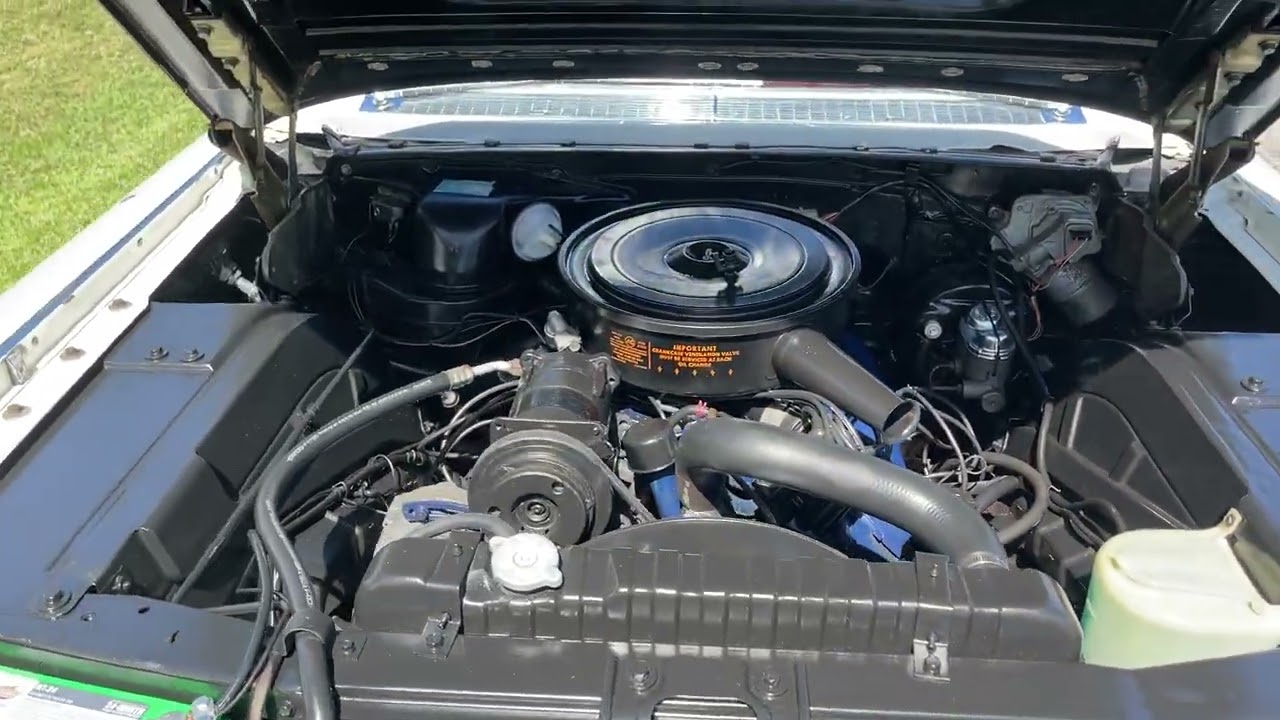 63 Cadillac Sedan Deville starting and engine running