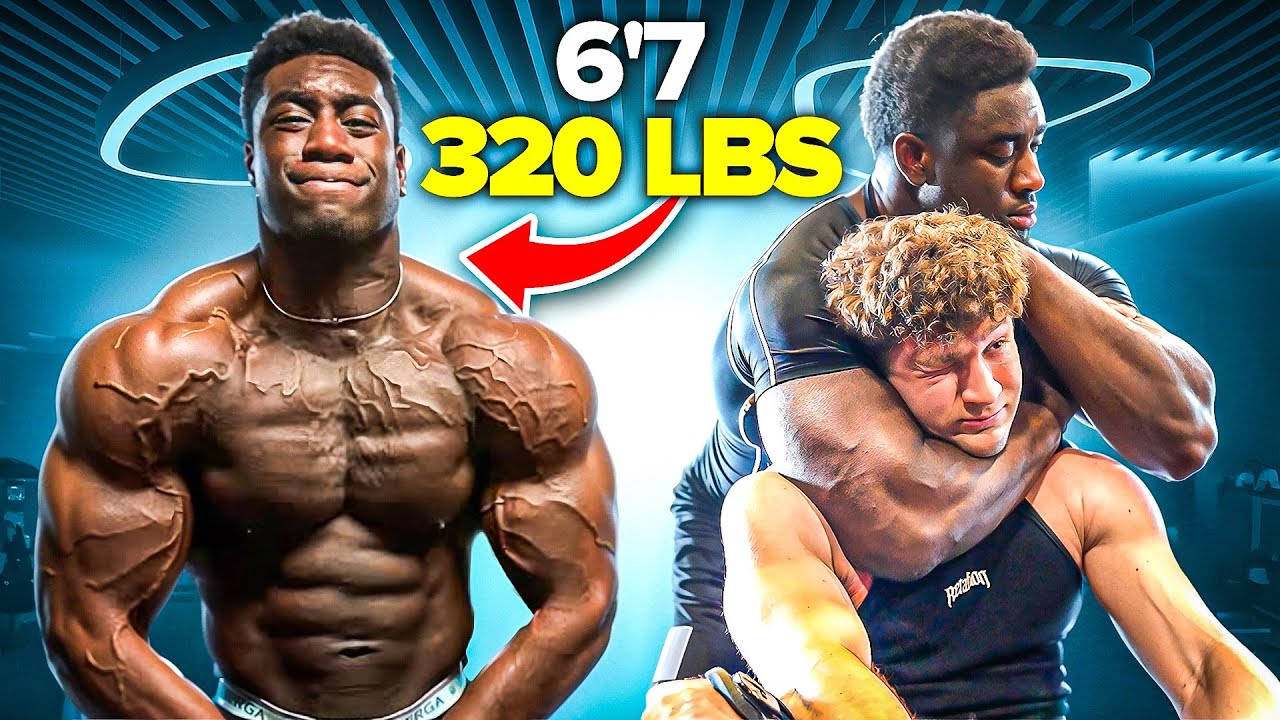 6'7 320 POUND BODYBUILDER VS. BJJ BLACK BELT!