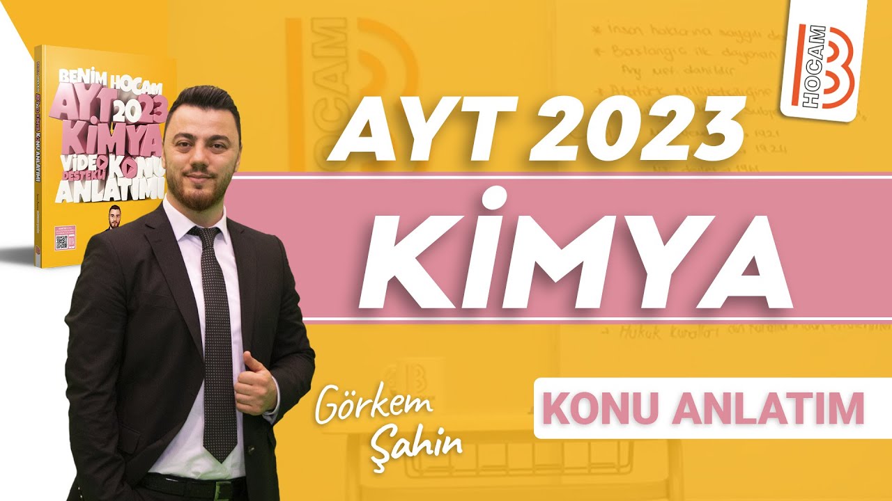 68) AYT Kimya - Karbon Kimyasına Giriş - Görkem ŞAHİN (2023)