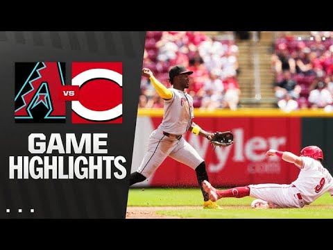 ダイヤモンドバックス対レッズ戦ハイライト（6/8/25）| MLBハイライト