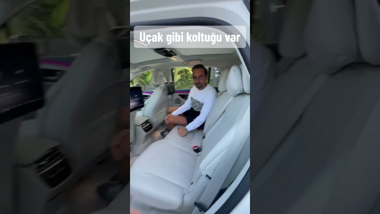 7 kişilik business class koltuklu Mercedes-Benz EQS SUV
