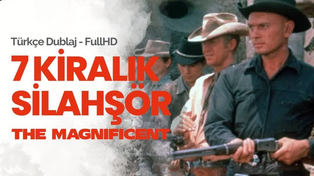 7 Kiralık Silahşör | Western (The Magnificent Seven) | Türkçe Dublaj | 1960 Yapım | Full Film İzle