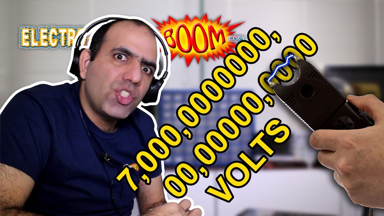 7 MILLION VOLT TASER (stun... thingy)!!!