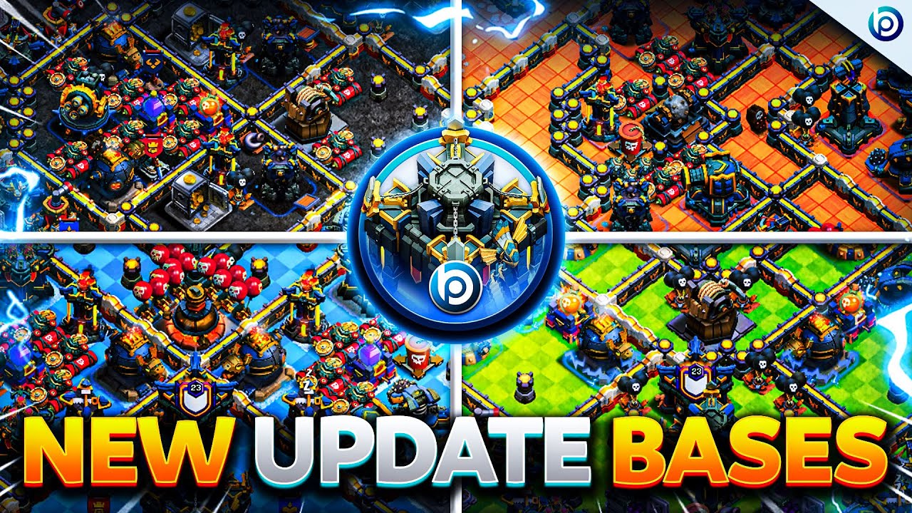 7 NEW TH17 Base Links With CRAFTING STATION MAXIMISED | Clash of Clans Update Bases