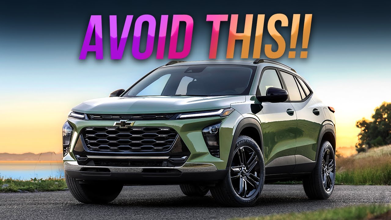 7 Reasons to Avoid The 2024 Chevrolet Trax!