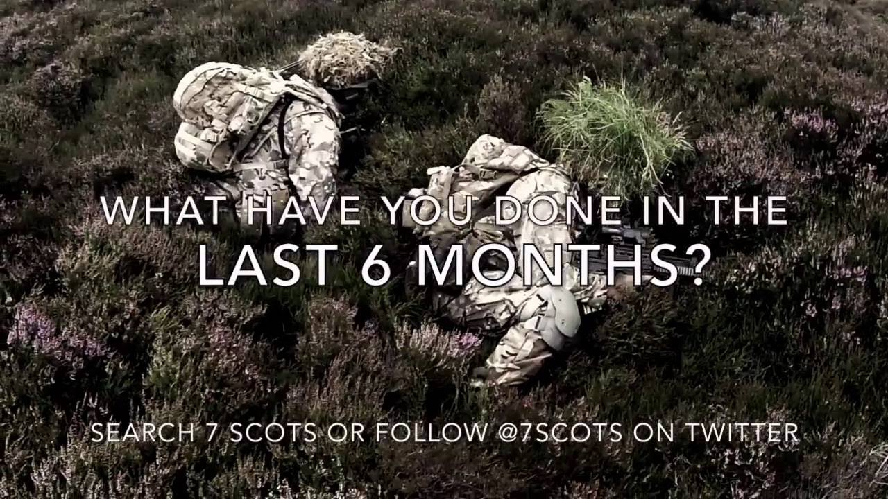 7 SCOTS - What Have You Done in the Last 6 Months?