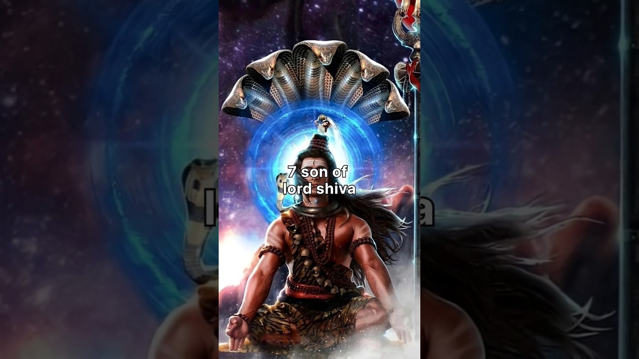 7 Son of lord Shiva. #mahadev #ganesha #viral #kartikeya