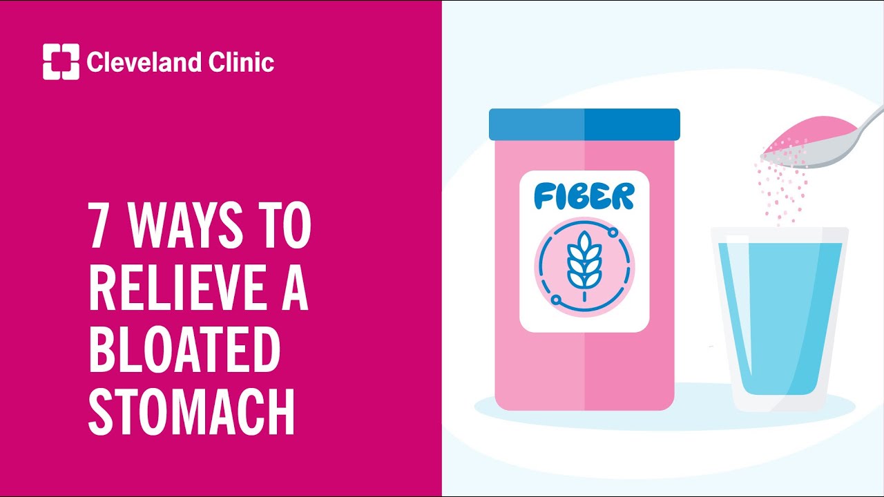 7 Ways To Relieve a Bloated Stomach