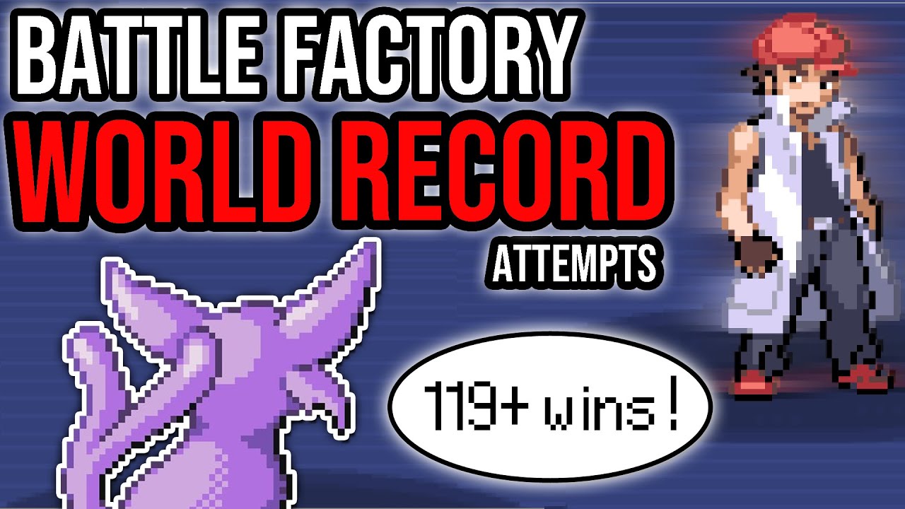 7 WINS AWAY! Battle Factory WORLD RECORD Attempts! | Pokemon Emerald