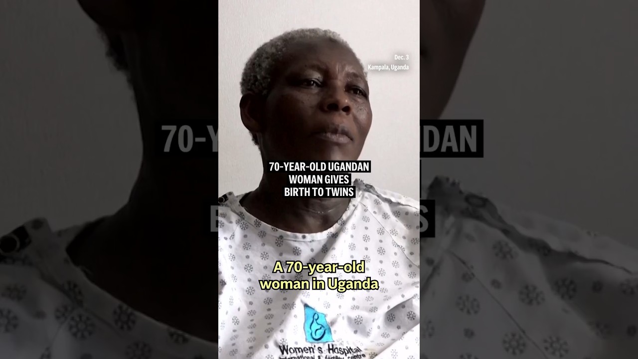 70-year-old Ugandan woman gives birth to twins
