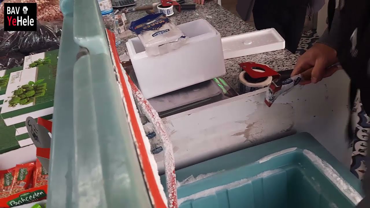 72 Saat Erimeyen Hediyelik Maraş Dondurması Kuru Buz İle Nasıl Paketleniyor