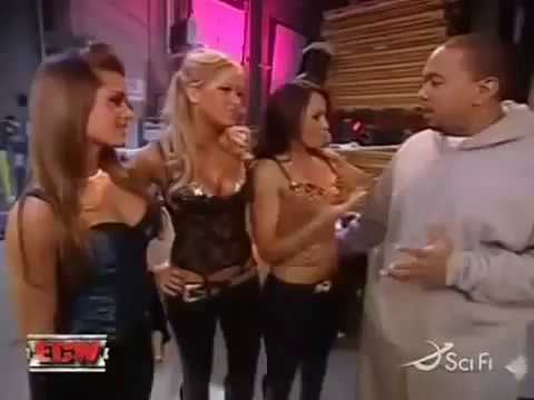 (720pHD): ECW 04.03.07: Layla, Brooke Adams & Kelly Kelly
