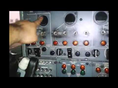 727 Flightdeck tour