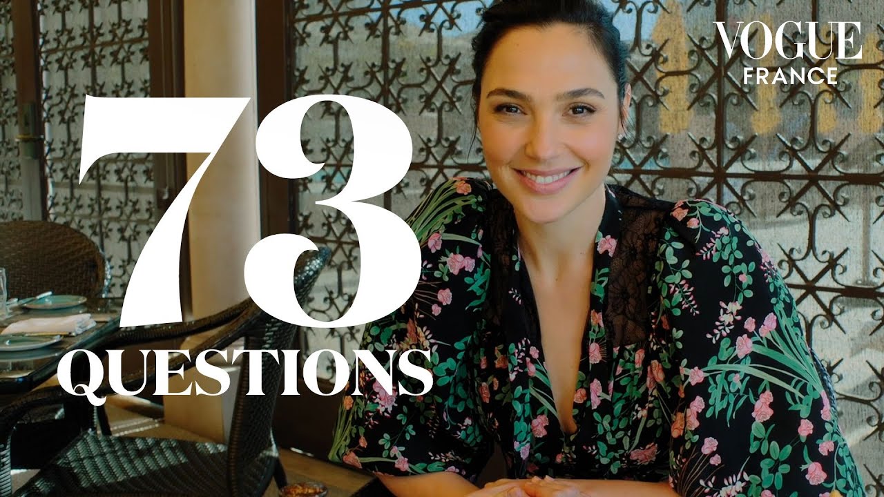 73 questions à... Gal Gadot | Vogue France