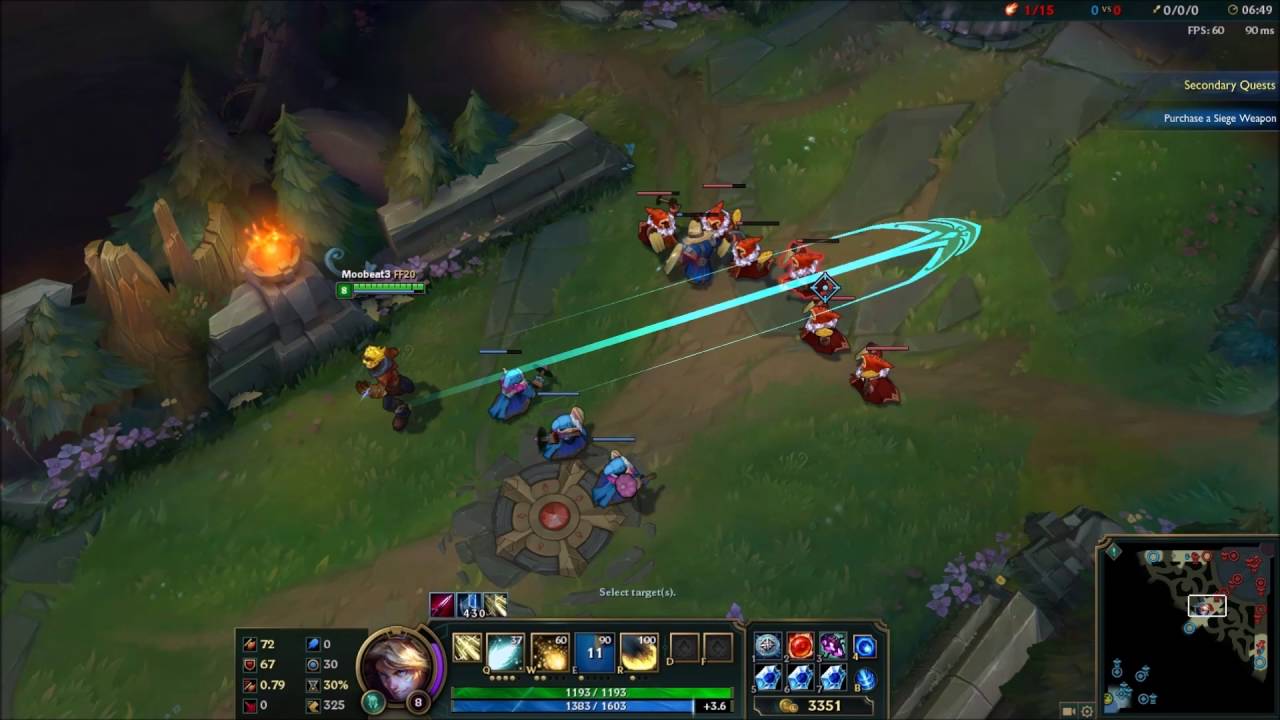 [7/6 PBE] Ezreal Q VFX  changed.