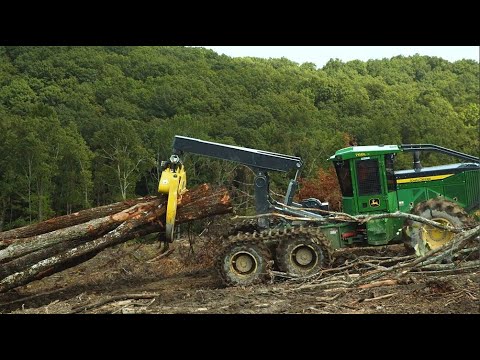 768L-II Bogie Skidder | Matt Owens Logging Inc. | John Deere Forestry